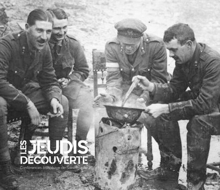 Manger de la viande au front pendant la Première Guerre mondiale